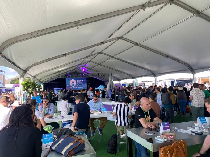 SaaStr Annual San Francisco outdoors