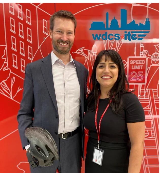 Council Member Allen with WDCSITE DC Area Director, Sogand