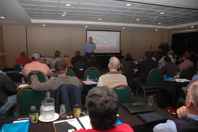 Participants at Mid Atlantic Crop Management School