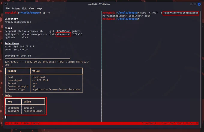 Python Server with a ton of features, and super easy to use. Great for CTFs