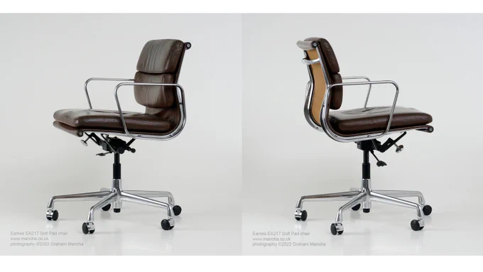 Eames EA217 Soft Pad chair