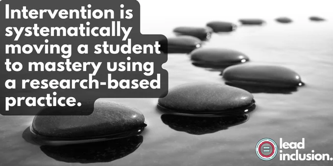 Stepping stones. 