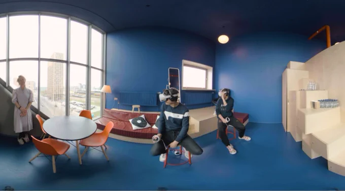 Still uit de VR-film 'Alsof ik je al ken...'