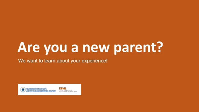 Are you a new parent? We want to learn about your experience. 