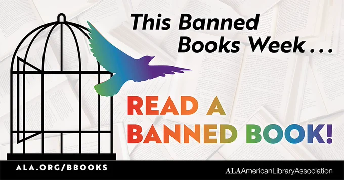 "This Banned Books Week... Read a Banned Book!"