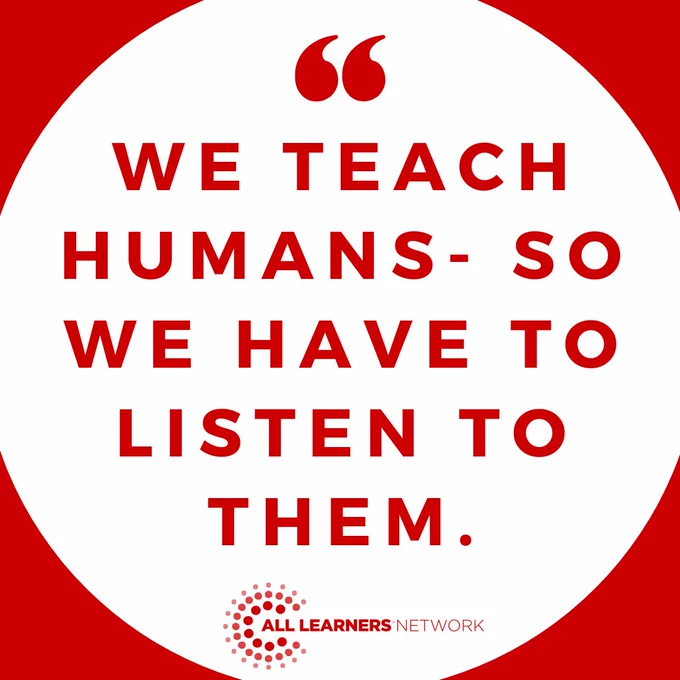 A meme that reads "We teach humans- so we have to listen to them."