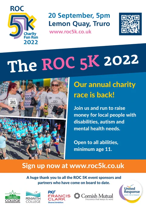A poster for the ROC 5K