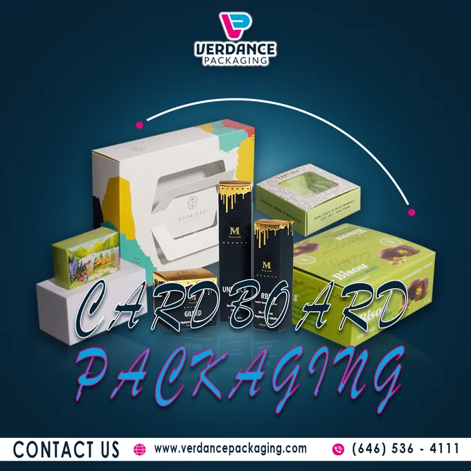 Custom Cardboard Packaging Boxes at Verdance Packaging