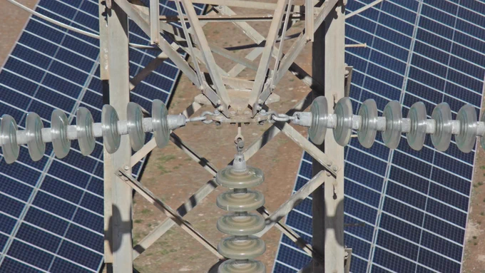 Transmission Tower Drone Inspection