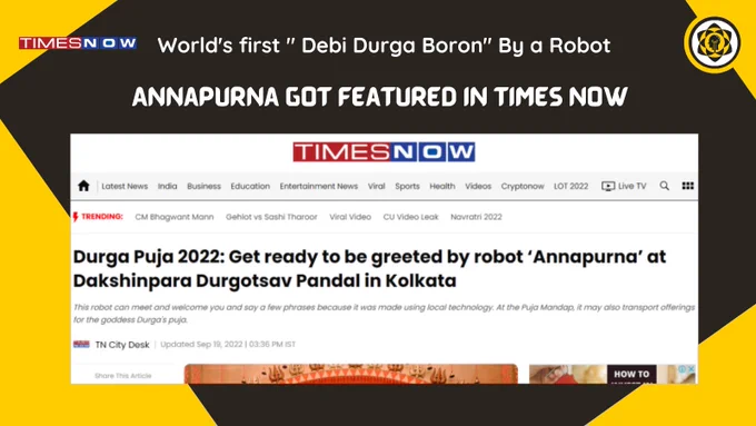 Annapurna got featured in Times Now