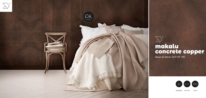 Decal Alldecor 2d - textured selfadhesive PVC FREE wallpaper