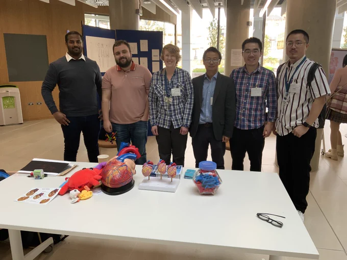 SofTMech group of staff and students, organisers at event