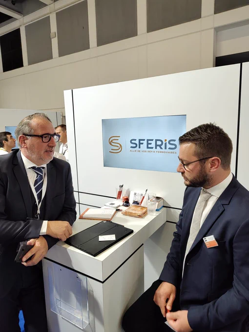 Stand SFERIS au salon InnoTrans 2022