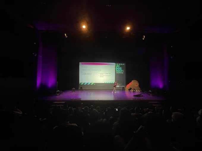 El escenario del evento Valencia Testing