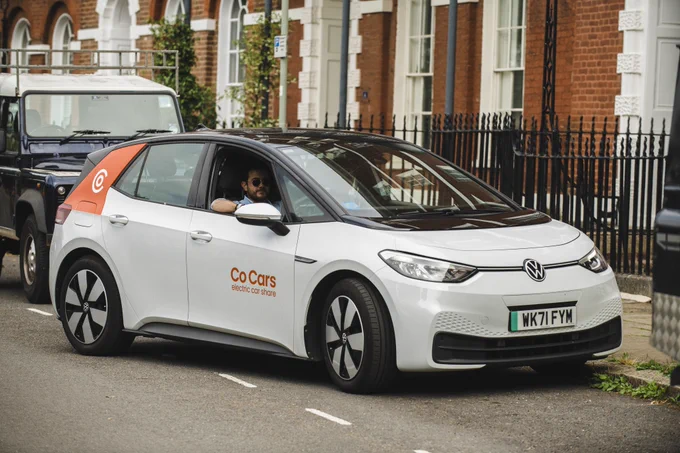 Fully-electric VW ID.3 Co Car