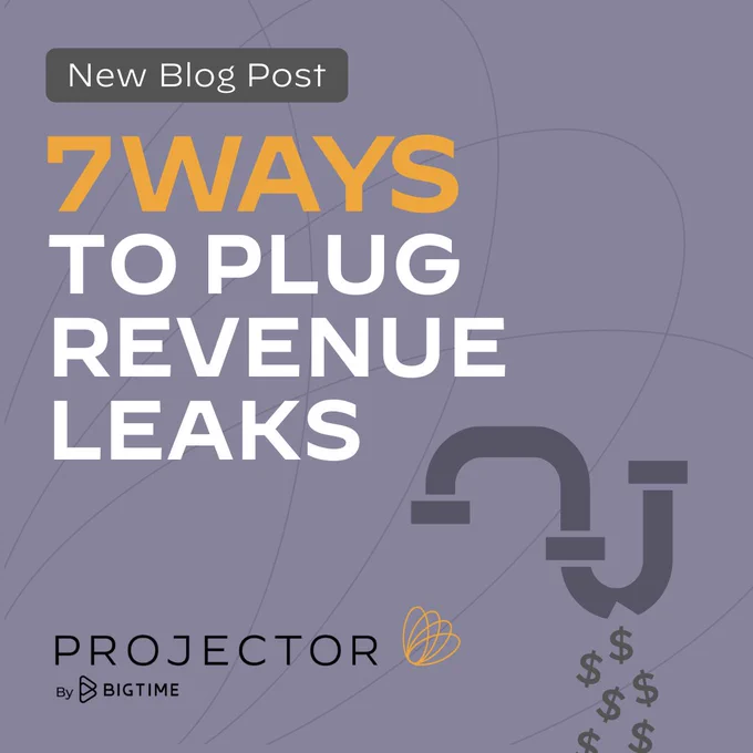 How to Plug Revenue Leakage in Professional Services