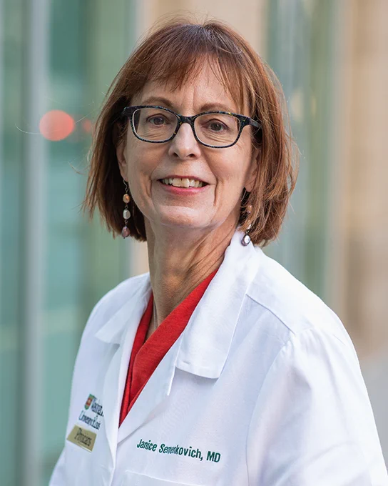 Headshot of Janice Semenkovich, MD, associate professor of radiology and MIR's radiology resident selection committee chair.