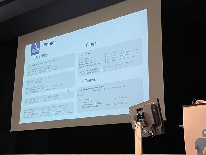 A primer slide for MicroPython.
