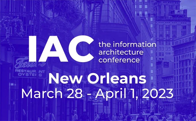 IAC23 will be live and in person in New Orleans Louisiana March 28 – April 1, 2023 