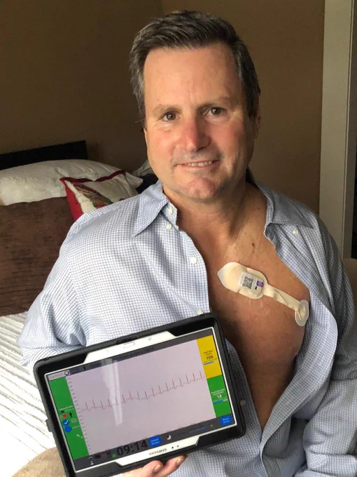 Photo of Mike Wilson with the Isansys Patient Status Engine