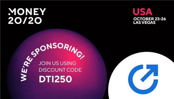 Money 2020. Come join us using our discount code DTI250