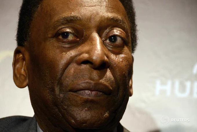 Pelé em foto de 5 de fevereiro de 2014.