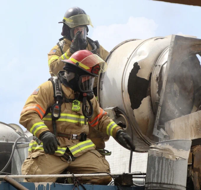 Lakeland Fire Department respond to a fire at student favorite Harry's Seafood Bar & Grill. (Photo courtesy of Lakeland Fire Department)