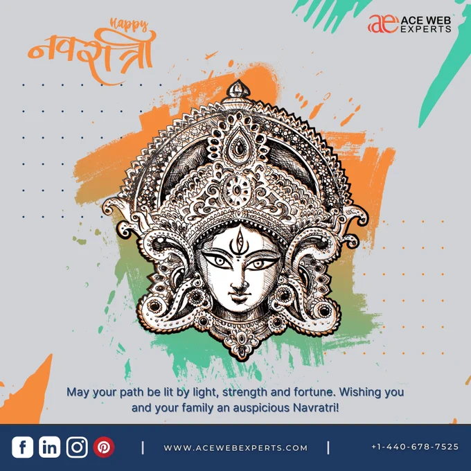 Happy Navratri 2022 - Ace Web Experts