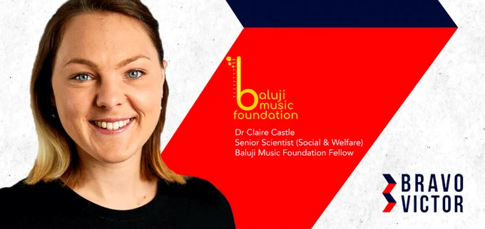 Congratulations Dr Claire Castle @cl_castle , the Baluji Music Foundation Fellow launching Blind to the Facts 2022
