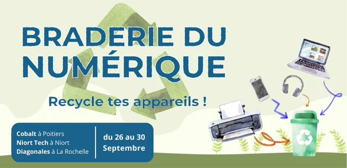 Du 26 au 30 septembre 2022, donnez une seconde vie à vos équipements numérique !