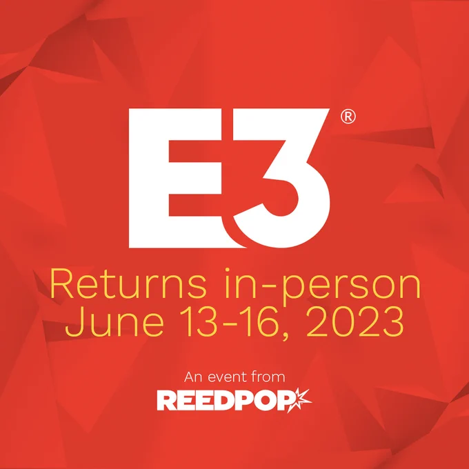 E3 Returns in-person June 13-16, 2023

An event from REEDPOP.