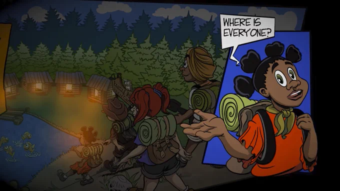 Camped Out gameplay