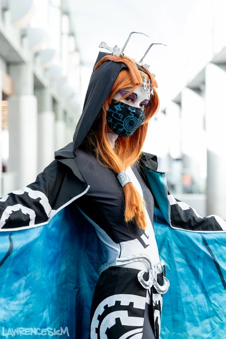 Midna from The Legend of Zelda: Twilight Princess cosplayed by @Fizzory.