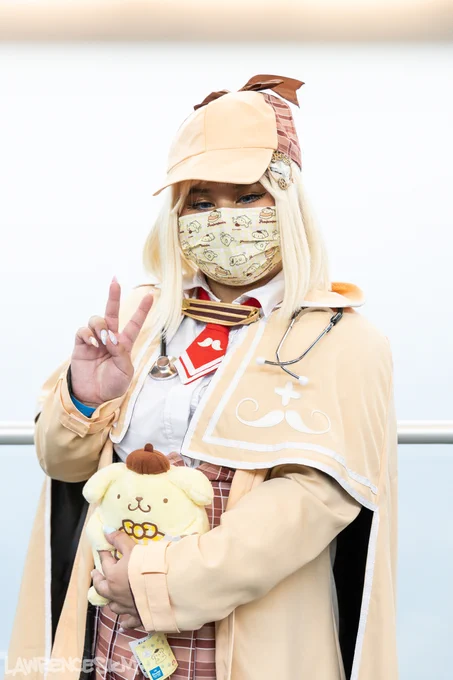 Watson Amelia from hololive cosplayed by @Bunni_Toast.