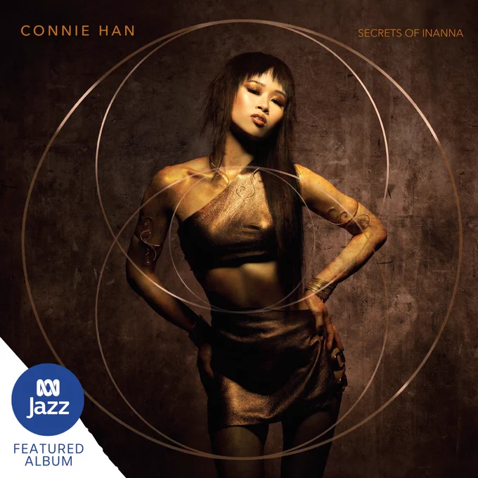 Connie Han on the cover of her new album 'Secrets Of Inanna'