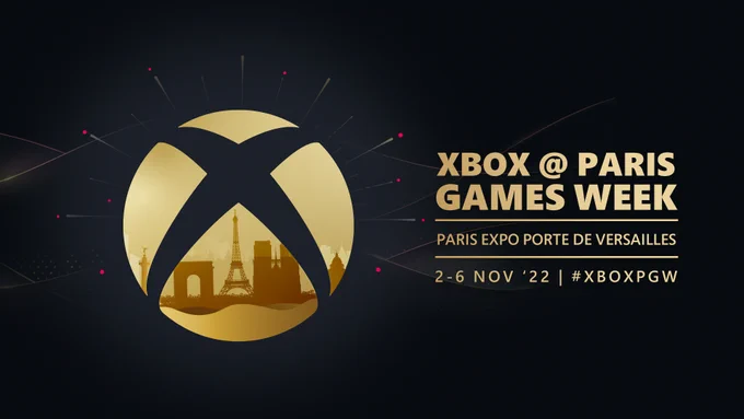 Xbox sera présent à la Paris Games Week 2022. Du 2 au 6 novembre 2022. #XboxPGW