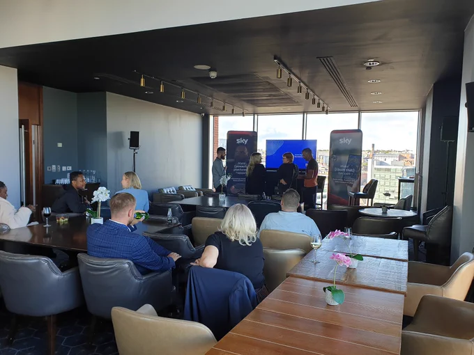 Image of the sky inclusive tech event 2022
