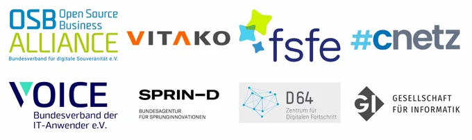 Logos der unterzeichnenden Verbände und Organisationen.