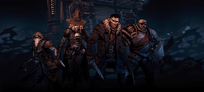 I was the graphics programmer on Darkest Dungeon II
