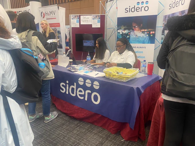 Sidero Business Software solutions and development at the NUIG University of galway graduate careers fair 2022, python, developer, java