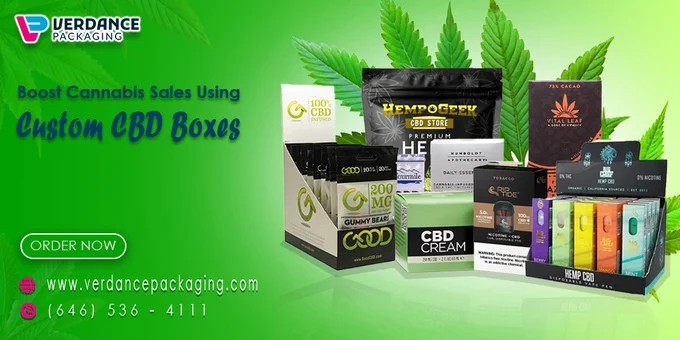 Boost Cannabis Sales Using Custom CBD Boxes Offered By Verdance Packaging