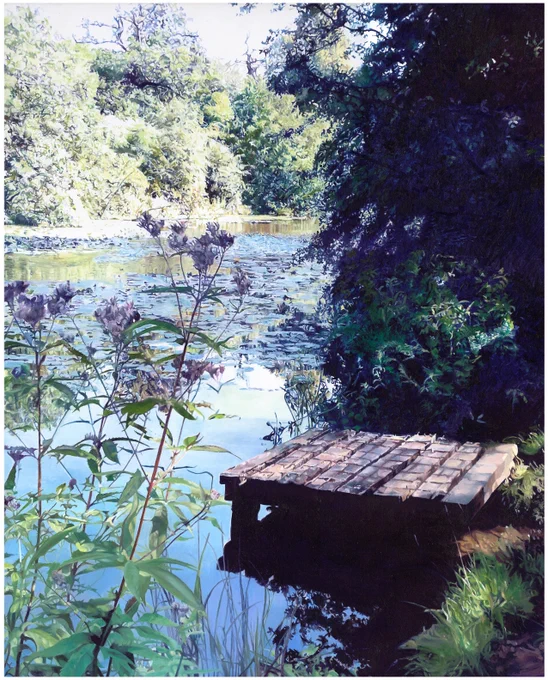'Lakeside View' by Artist Rosemary Mafrici 
