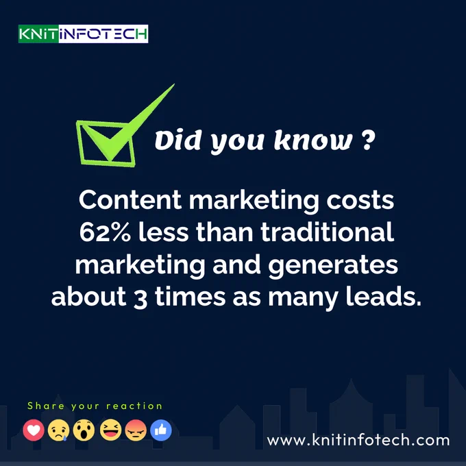 Content marketing is a form of marketing that involves the creation and distribution of content. This content can be in the form of articles, videos, or blogs. Compared to traditional forms of marketing, content marketing costs less and generates more leads.
.
.
.
.
.
.
.
 #contentmarketing #contentmarketing101 #contentmarketingtip #contentmarketingtips #contentmarketingagency #contentmarketingstrategy #contentmarketingtrends #contentmarketingtr