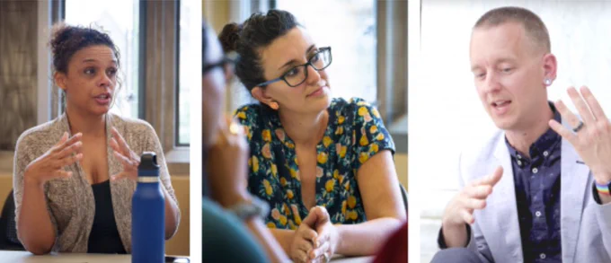 Department of Psychology & Neuroscience faculty Makeba Wilbourn, Sarah Gaither and Greg Samanez-Larkin lead the NSF-funded summer 2022 research experience: Lifespan Approaches to Diverse Psychological Science.