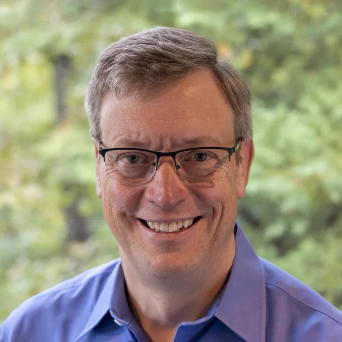 Headshot of new CEO Tim Doyle