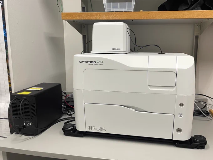 the BioTek Cytation C10 high content imager