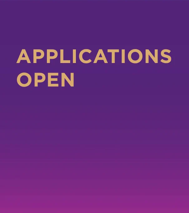 Applications open.