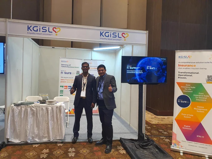 KGiSL booth at Indonesia Rendezvous 2022