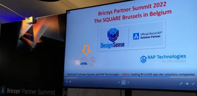 Engenext was displayed as India's leading BricsCAD application development solution partner at Bricsys Partner's summit 2022 at Brussels