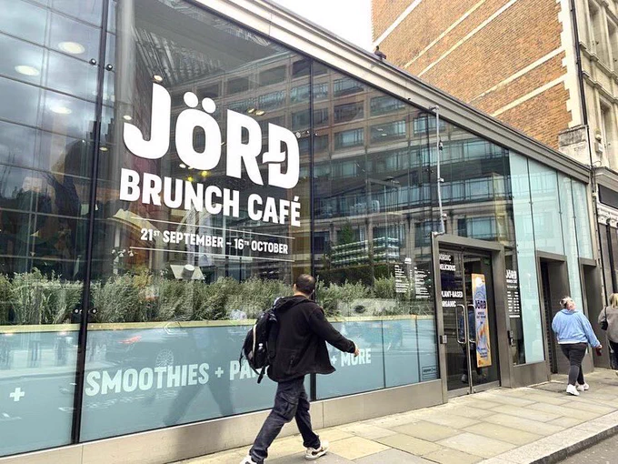 Jord pop up café